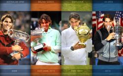 Rafael Nadal Grand Slams Collection