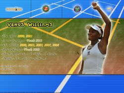 Venus Williams Titles Info